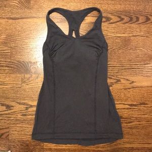 Gray Lululemon Tank Top